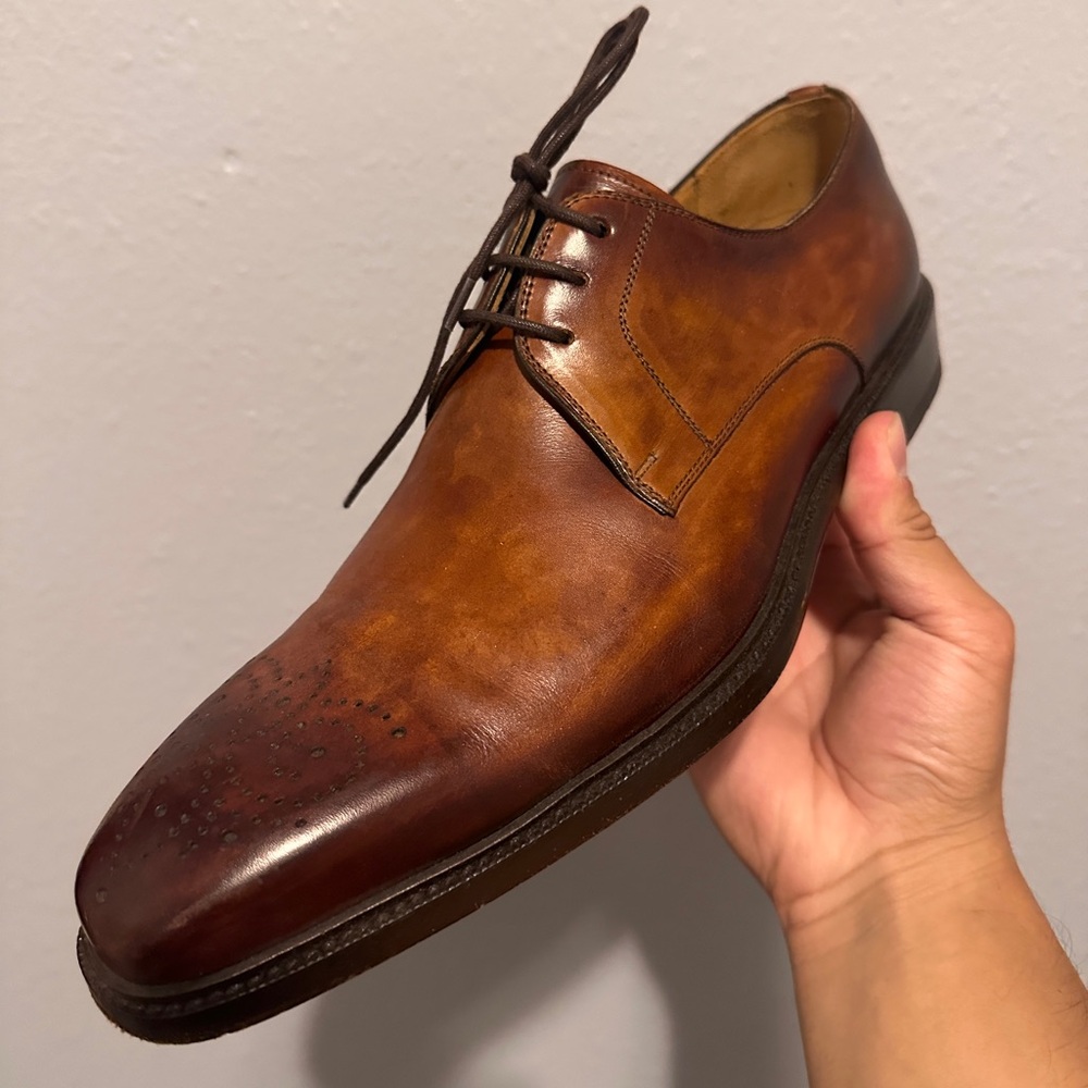 Magnanni Orleans Cognac Dress Shoes
